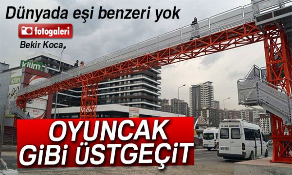 Bu üstgeçidin dünyada eşi benzeri yok