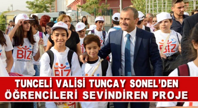  Biz Anadoluyuz  Projesi Kapsamında İlk Kafile Tunceli den Afyonkarahisar a Yola Çıktı