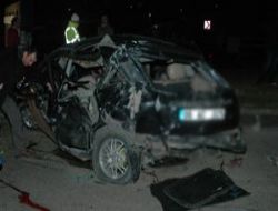 Feci trafik kazası: 1 ölü