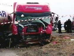 11 ölümlü kazada şoföre tahliye