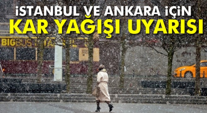 23 Ocak 2017 yurtta hava durumu! İstanbul ve Ankara için kar yağışı uyarısı