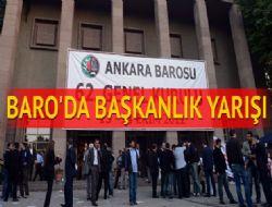 Ankara Barosu’nda başkanlık yarışı