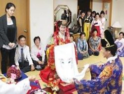 Türk geline Kore usulü düğün