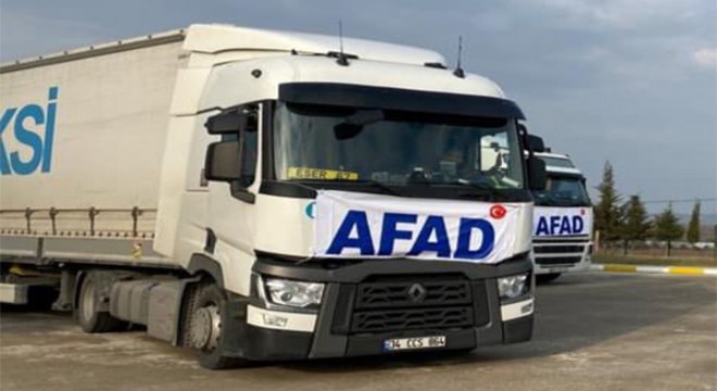 AFAD ın yardım TIR ları Ukrayna ya ulaştı