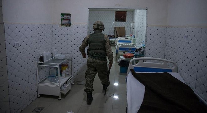 Afrin de teröristlerin tam teşekküllü yer altı hastanesi
