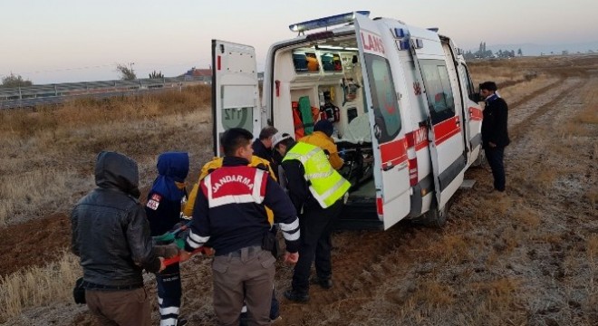 Ankara-Aksaray yolunda otobüs kazası;3 yaralı