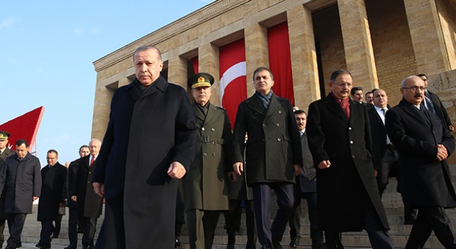 Atatürk vefatının 79 uncu yıl dönümünde Anıtkabir de saygıyla anıldı