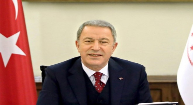 Bakan Akar, Azerbaycan Savunma Bakanı Orgeneral Hasanov ile görüşt