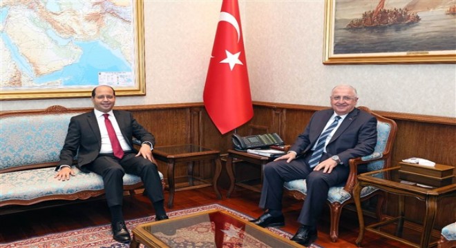 Bakan Güler, Mısır’ın Ankara Büyükelçisi Elhamamy i kabul etti