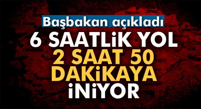 Başbakan Binali Yıldırım:  İzmir-İstanbul arası 2 saat 50 dakikaya iniyor 