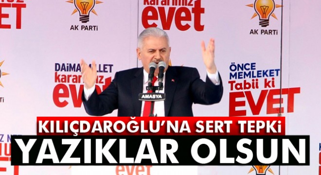 Başbakan Yıldırım Kılıçdaroğlu’nun o sözlerine tepki gösterdi