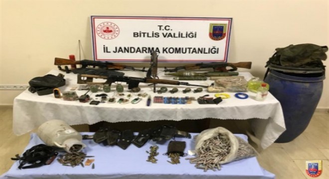 Bitlis te terör operasyonu