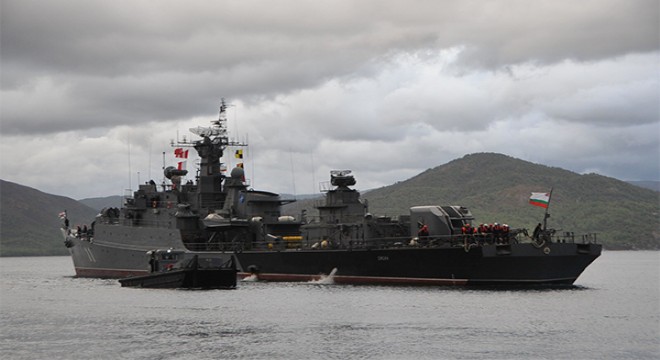Bulgaristan Deniz Kuvvetlerinden Aksaz a ziyaret