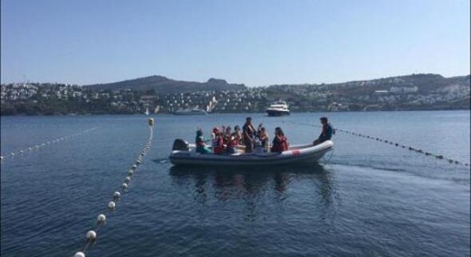 Çamlıdereli öğrenciler Bodrum'da yelken açtı