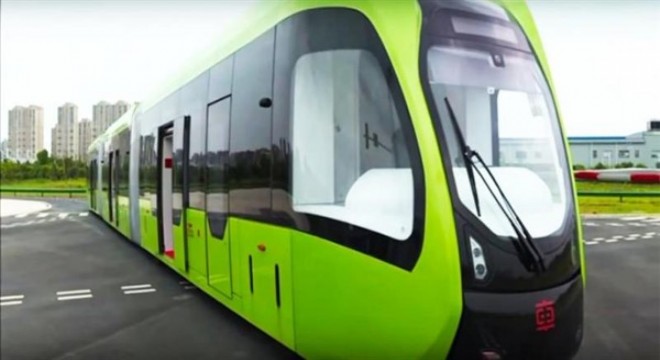 Çin ilk sürücüsüz tramvayını kullanıma sundu