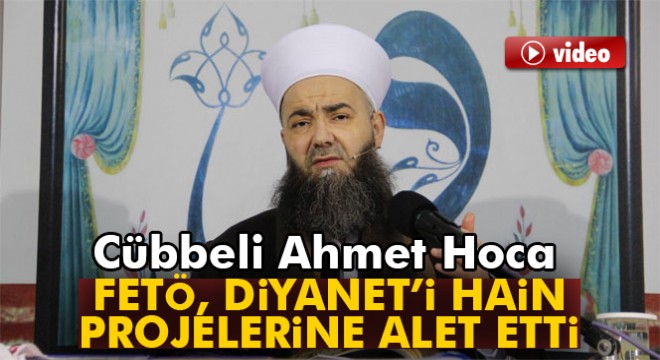 Cübbeli Ahmet Hoca: Dinler arası diyalog şirktir
