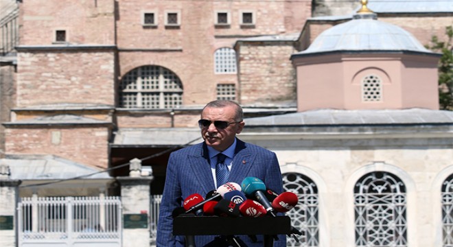Cumhurbaşkanı Erdoğan, Cuma namazı sonrası açıklama yaptı