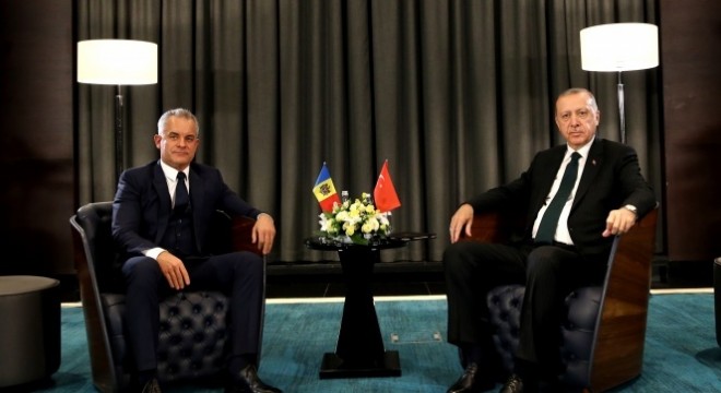 Cumhurbaşkanı Erdoğan, Moldova Demokrat Parti Genel Başkanı ile görüştü
