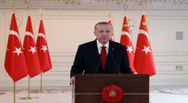 Cumhurbaşkanı Erdoğan, Cumhurbaşkanlığı Kültür ve Sanat Büyük Ödülleri töreninde konuştu