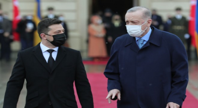 Cumhurbaşkanı Erdoğan Ukrayna da