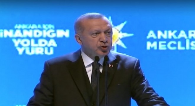Cumhurbaşkanı Recep Tayyip Erdoğan, AK Parti nin 7. olağan kongresinde konuşuyor.