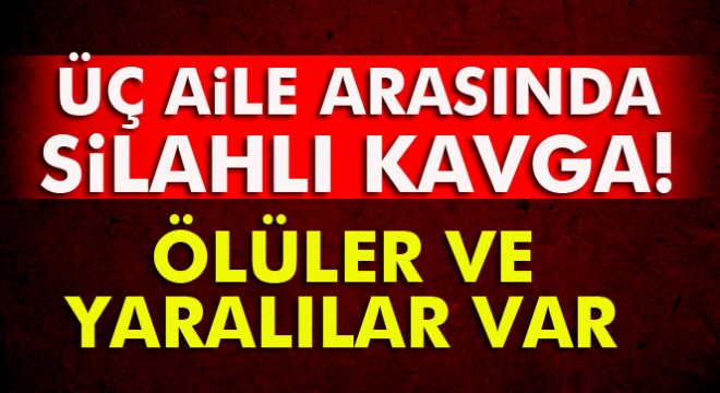 Diyarbakır da arazi anlaşmazlığı: 2 ölü, 5 yaralı