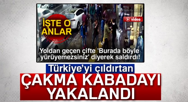 Diyarbakır’da yolda yürüyen çifte saldıran şahıs yakalandı