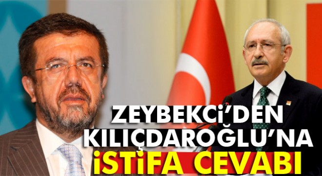 Ekonomi Bakanı Zeybekci’den Kılıçdaroğlu’na ‘OHAL’ cevabı