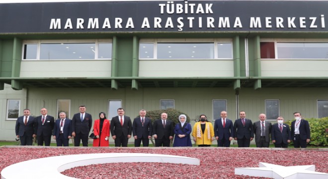 Emine Erdoğan, TÜBİTAK Marmara Araştırma Merkezi’ni ziyaret etti