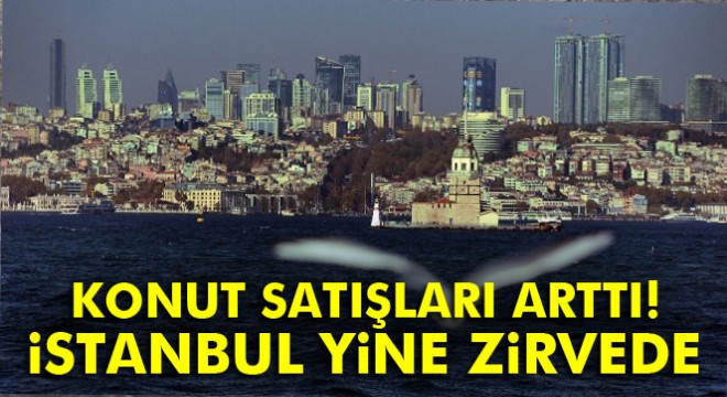 En fazla konut İstanbul’da satıldı