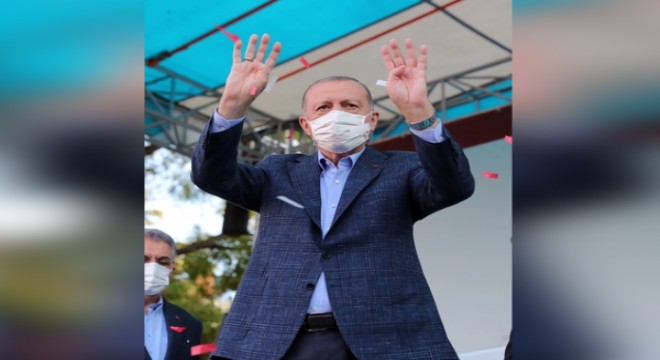 Erdoğan, Eskişehir de toplu açılış törenine katıldı