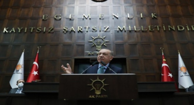 Erdoğan, partisinin grup toplantısında konuştu