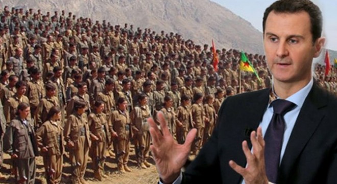 Esed yanlısı güçlerden PYD/PKK karargahına saldırı