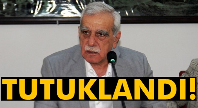 Eski Mardin Belediye başkanı Ahmet Türk tutuklandı!