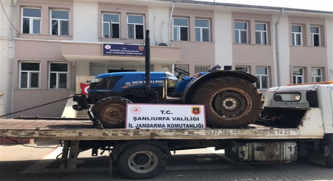 Gaziantep ten çalınan traktör, 1 yıl sonra Şanlıurfa da bulundu