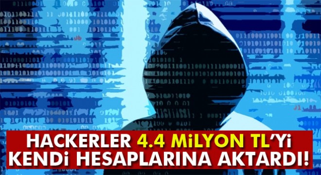 Hackerler 1.2 milyon frankı kendi hesaplarına aktardı