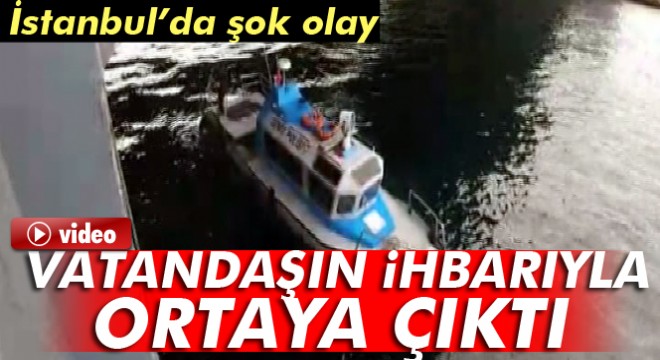 İstanbul da denizden erkek cesedi çıktı