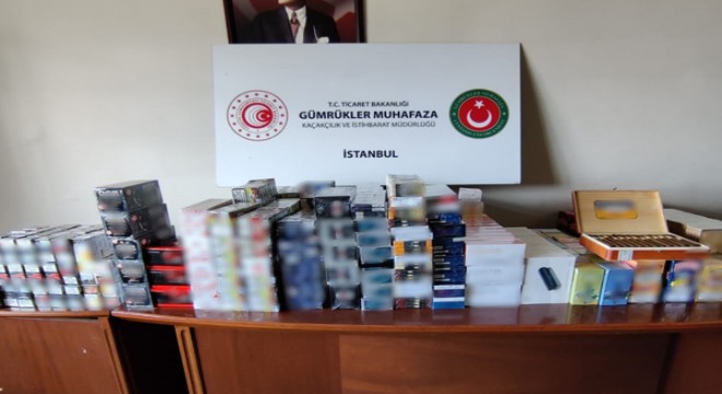 İstanbul’da geniş çaplı sigara operasyonu