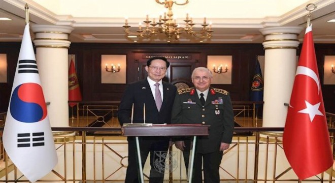 Koreli Savunma Bakanı, Genelkurmay Başkanı Orgeneral Güler’i ziyaret etti