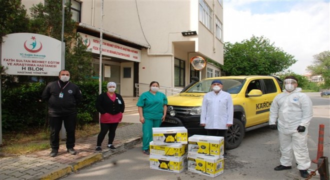 Kärcher’den İstanbul’daki hastanelerin koronavirüsle mücadelesine destek