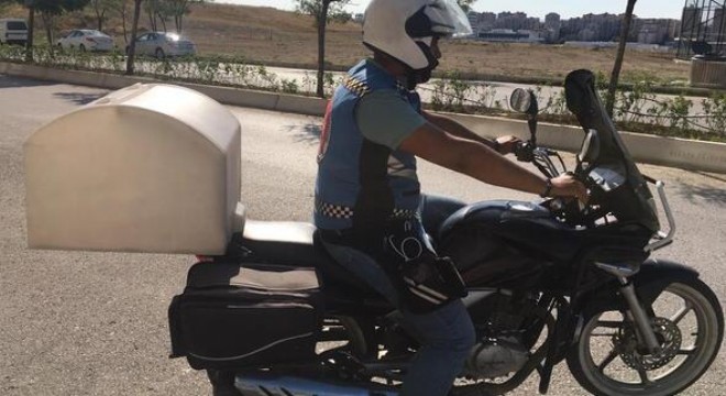 Motosikletli kuryelere ‘Büyük kutu' cezası