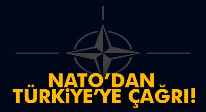 NATO dan Türkiye ye çağrı