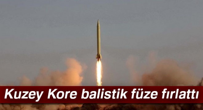 Son dakika haberleri! Kuzey Kore balistik füze fırlattı