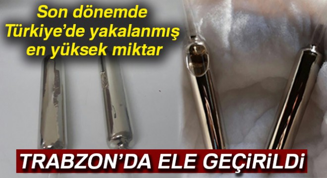 Trabzon’da kimyasal silahlarda kullanılan 600 gram sezyum maddesi yakalandı