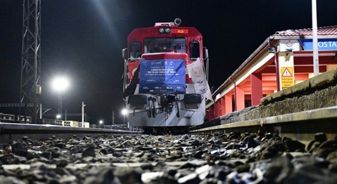 Türkiye’den ihraç malları taşıyan ilk yük treni Çin’e ulaştı