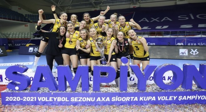 VakıfBank, yedinci kez Kupa Voley şampiyonu