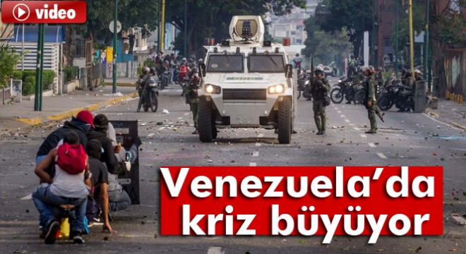 Venezuela da kriz büyüyor