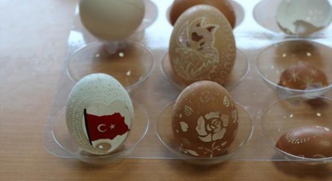 Yumurta kabuğunu hiç böyle görmediniz