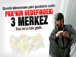 PKK nın hedefinde 3 il var