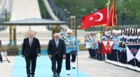 Cumhurbaşkanı Erdoğan, Almanya Cumhurbaşkanı Steinmeier’i resmi törenle karşıladı